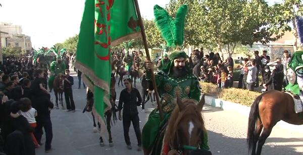 عکس قافله عزاداری