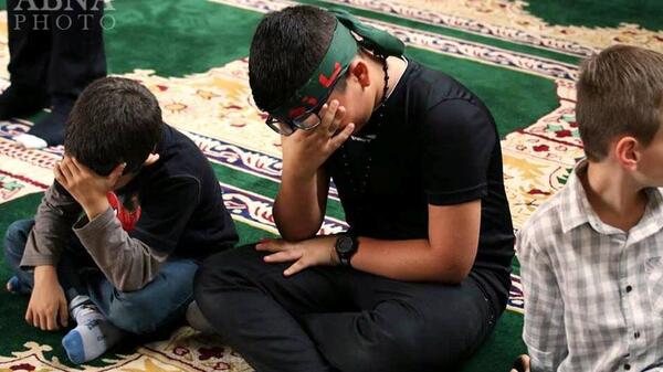 عکس عزاداری کودکان