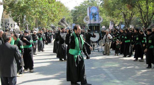 عکس عزاداری کرمانشاه