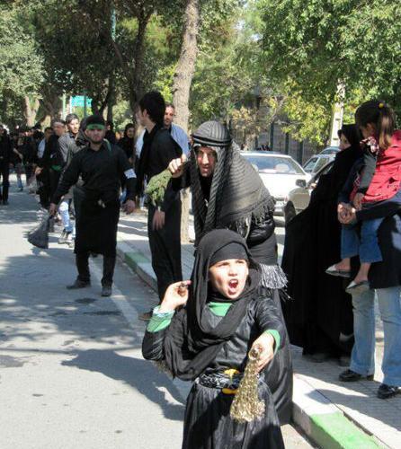 عکس عزاداری کرمانشاه