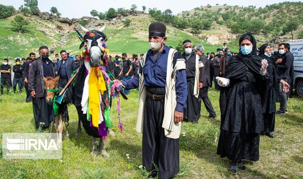 عکس عزاداری کردی