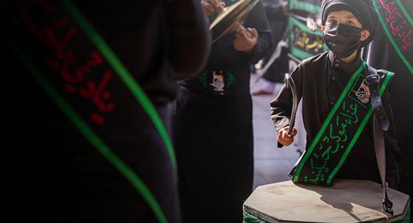 عکس عزاداران کوچک حسینی