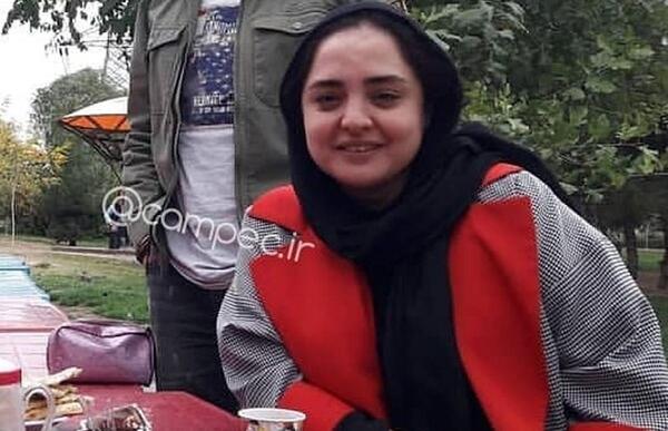 عکس عزاداری نرگس محمدی