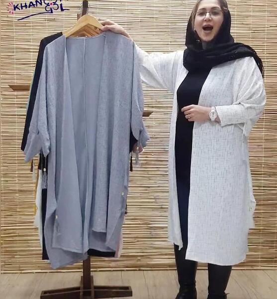عکس مدل مانتو ابروبادی اینستاگرام جلو بسته