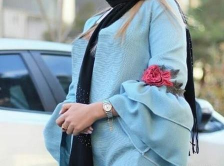 عکس مدل مانتو ابروبادی استین پفی