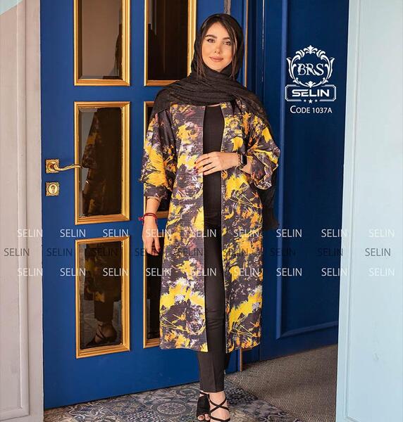 عکس مدل مانتو ابروبادی استین پفی