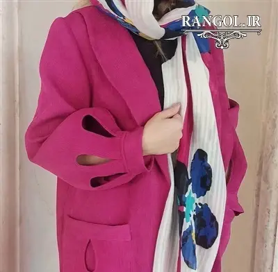 عکس مدل مانتو ابروبادی استین پفی
