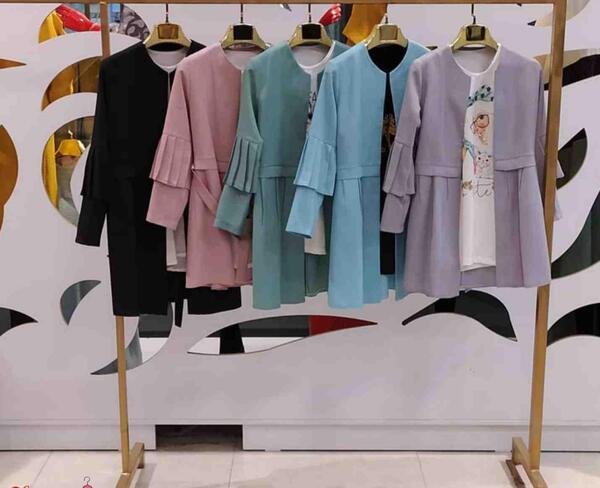 عکس مدل مانتو ابروبادی بچه گانه