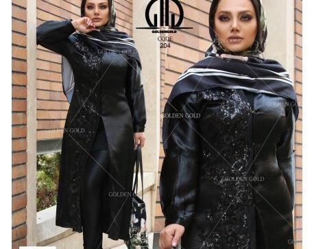عکس مدل مانتو ابروبادی براق