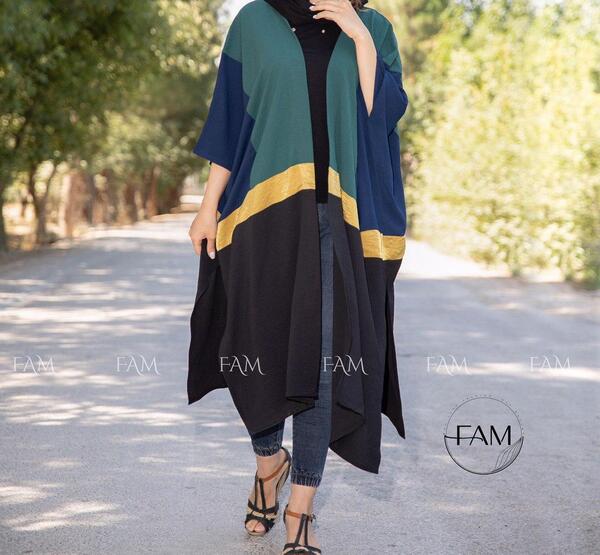 عکس مدل مانتو ابروبادی پانچ