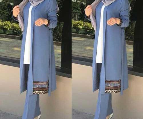 عکس مدل مانتو ابروبادی پوشیده