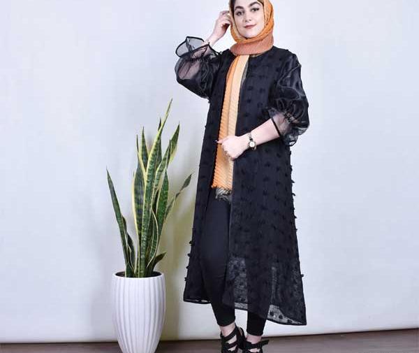 عکس مدل مانتو ابروبادی توپی