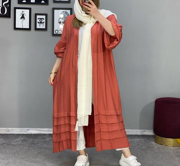 عکس مدل مانتو ابروبادی توپ توپی