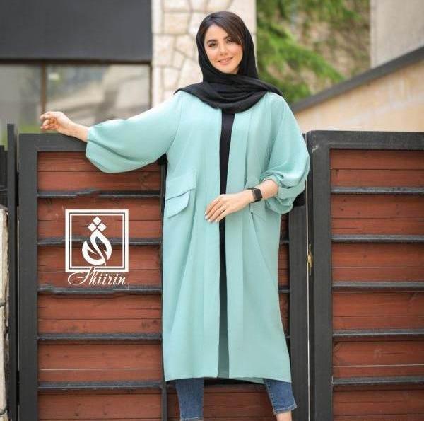 عکس مدل مانتو ابروبادی توپ توپی