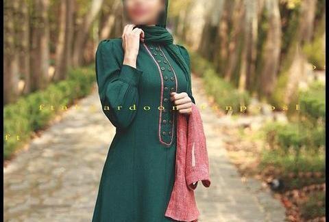 عکس مدل مانتو تابستانی ابروبادی جلو بسته