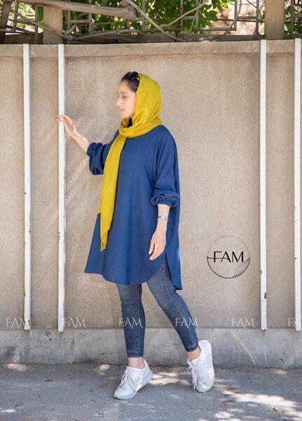 عکس مدل مانتو تابستانی ابروبادی جلو بسته