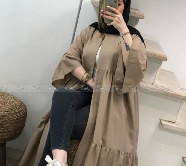 عکس مدل مانتو ابروبادی چین دار