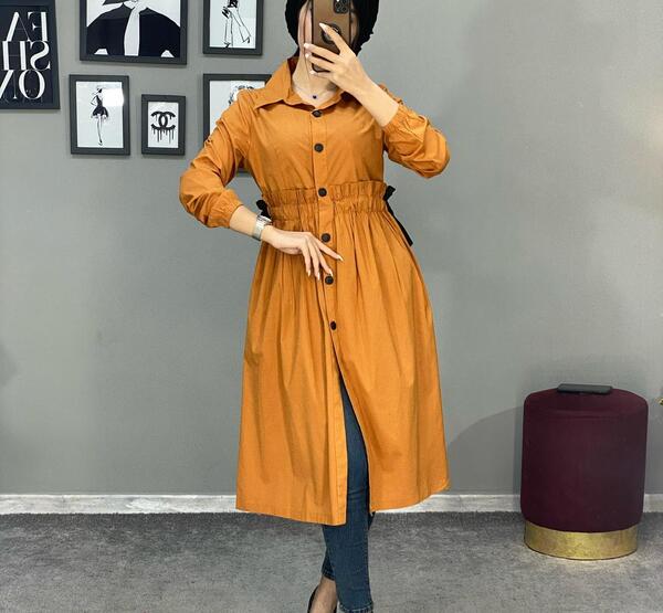 عکس مدل مانتو ابروبادی چین دار