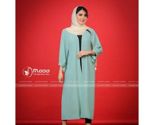 عکس مدل مانتو ابروبادی چین دار