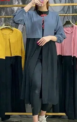 عکس مدل مانتو ابروبادی چند رنگ