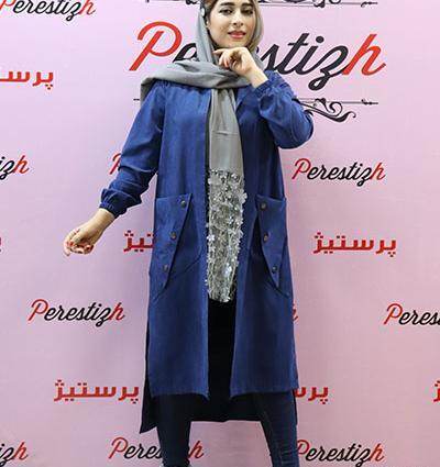 عکس مدل مانتو ابروبادی چاکدار