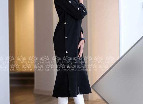 عکس مدل مانتو ابروبادی چاکدار