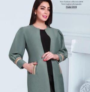 عکس مدل مانتو ابروبادی چروک