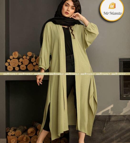 عکس مدل مانتو با پارچه ابروبادی برای افراد چاق