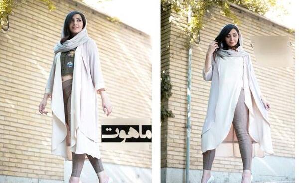 عکس مدل مانتو ابروبادی حریر