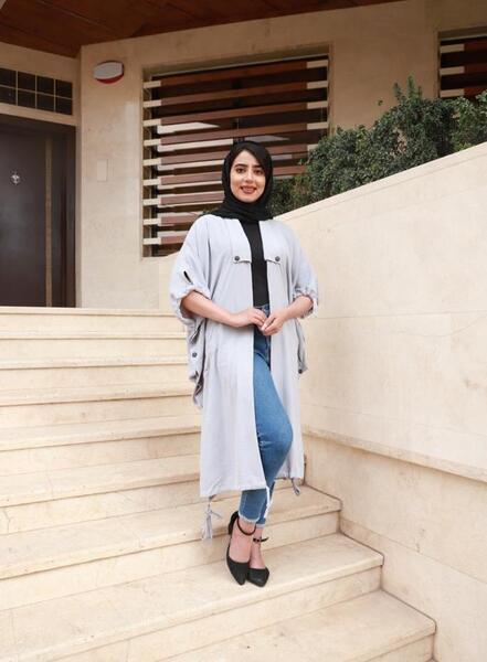 عکس مدل مانتو ابروبادی خفاشی