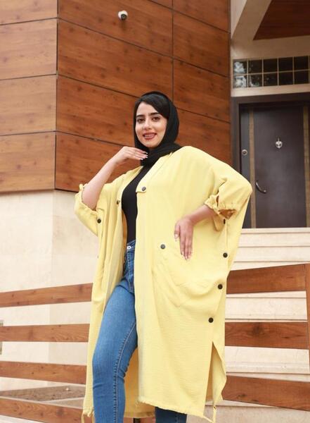 عکس مدل مانتو ابروبادی خفاشی