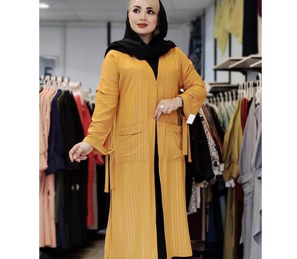 عکس مدل مانتو ابروبادی راه راه