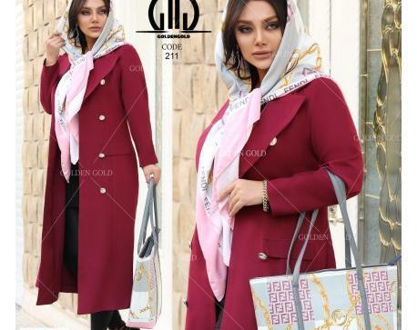 عکس مدل مانتو ابروبادی زرشکی