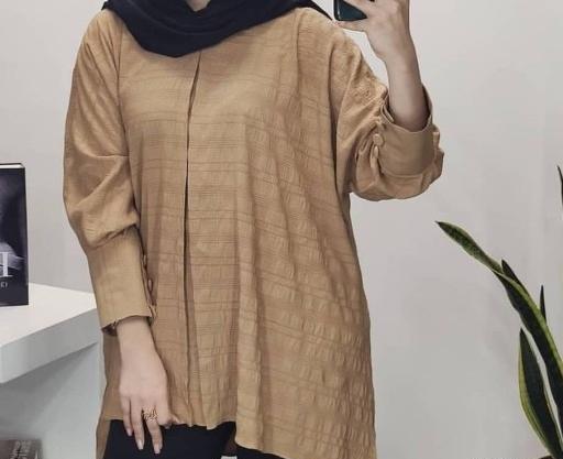 عکس مدل مانتو ابروبادی ژاکارد
