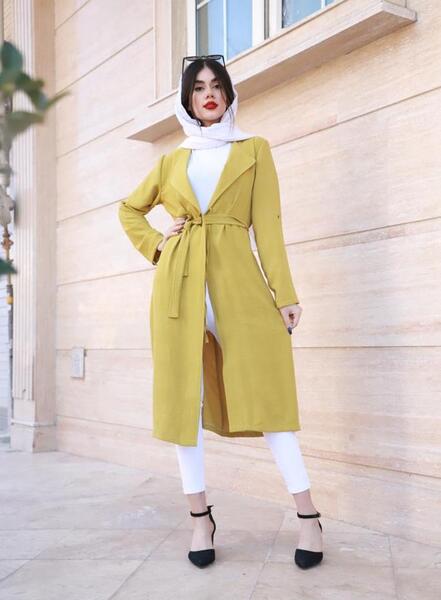عکس مدل مانتو ابروبادی ژاکارد