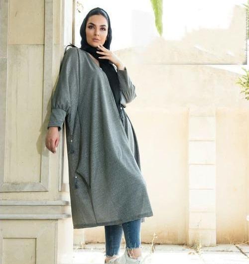 عکس مدل مانتو ابروبادی شاین دار