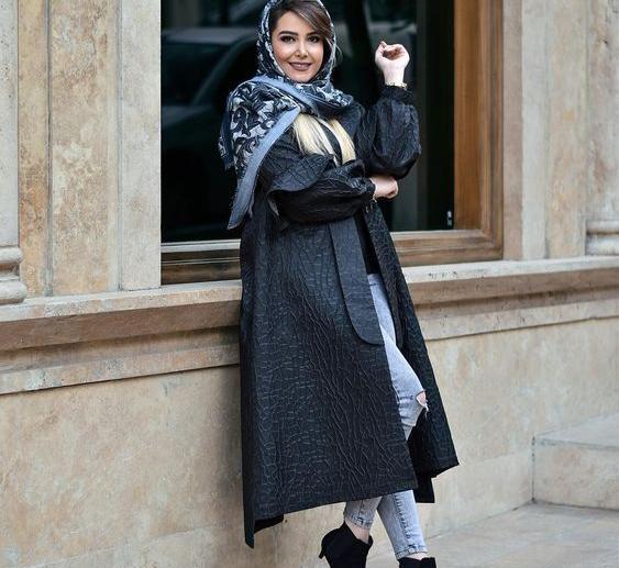 عکس مدل مانتو ابروبادی شاین دار