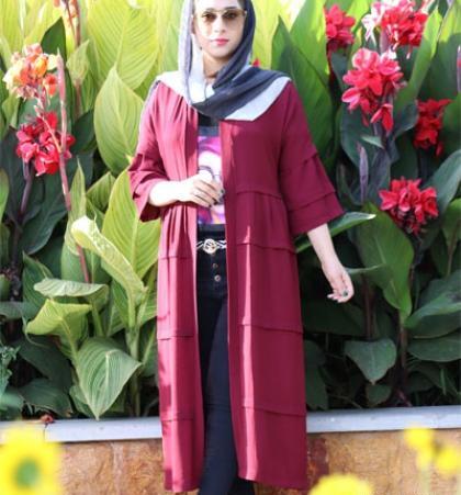 عکس مدل مانتو ابروبادی طبقه ای