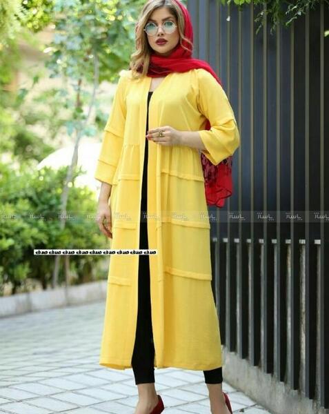 عکس مدل مانتو ابروبادی طبقه ای