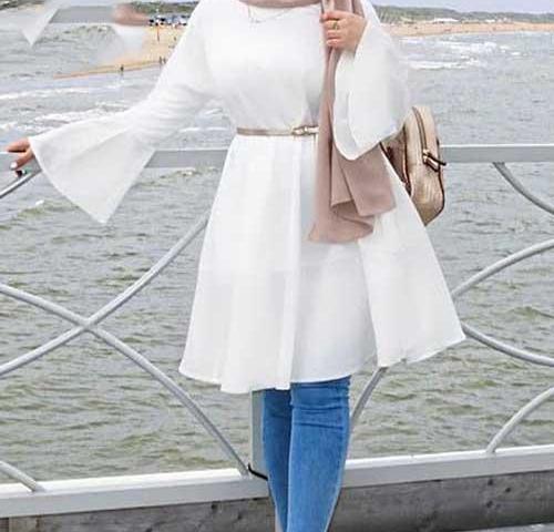 عکس مدل مانتو ابروبادی عروسکی