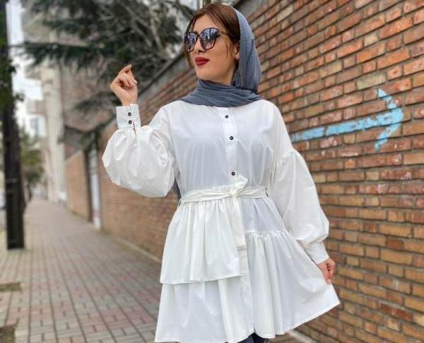 عکس مدل مانتو ابروبادی عروسکی