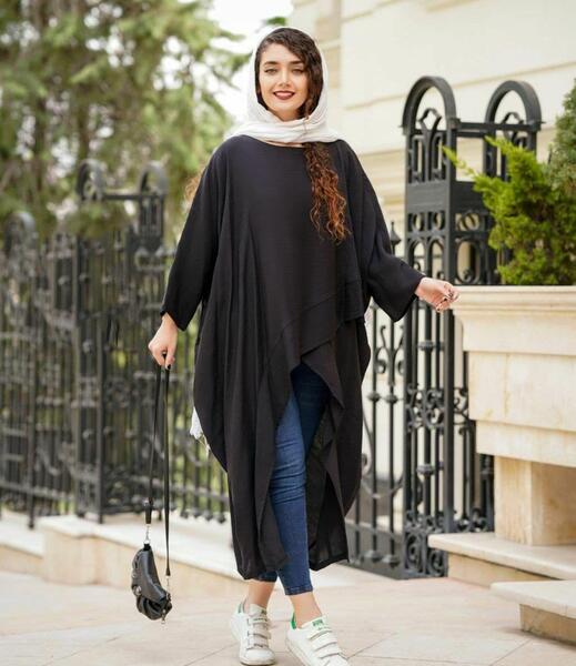 عکس مدل مانتو ابروبادی عبایی