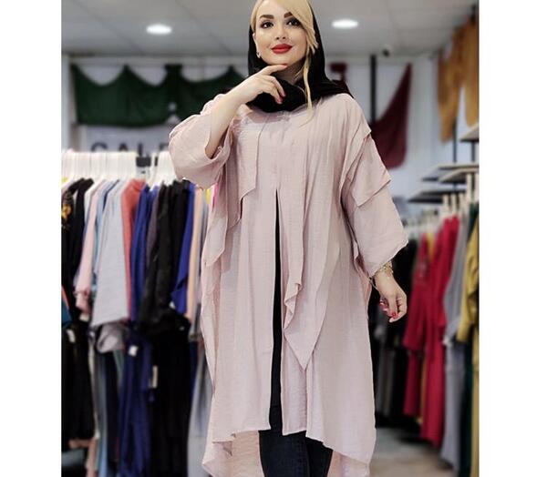 عکس مدل مانتو ابروبادی عبایی