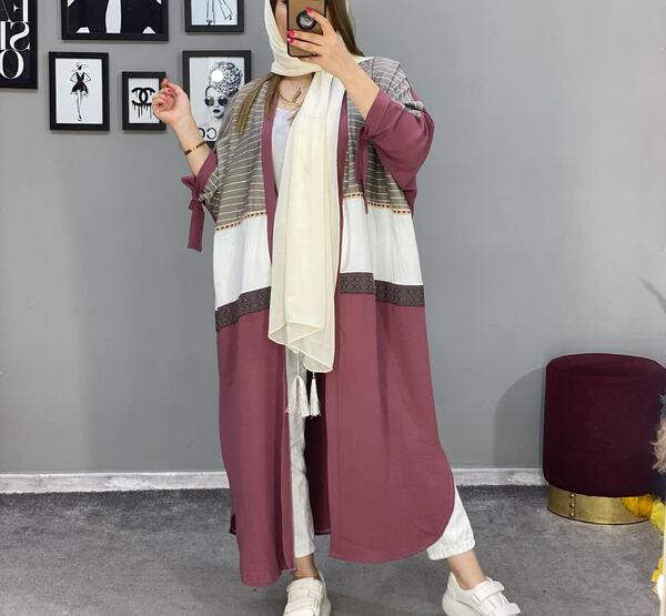 عکس مدل مانتو ابروبادی عبایی