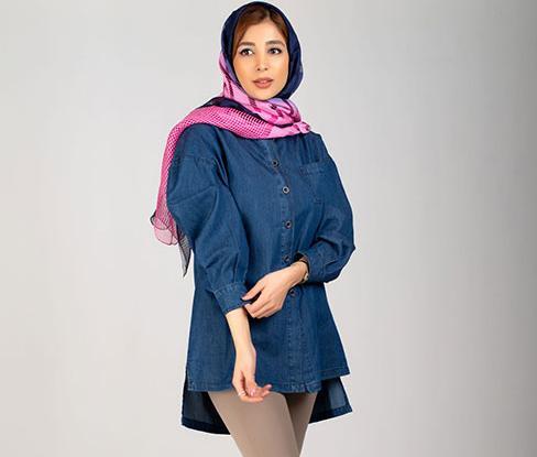 عکس مدل مانتو ابروبادی کوتاه جلو بسته