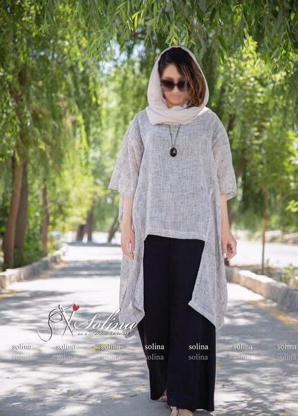 عکس مدل مانتو ابروبادی گشاد