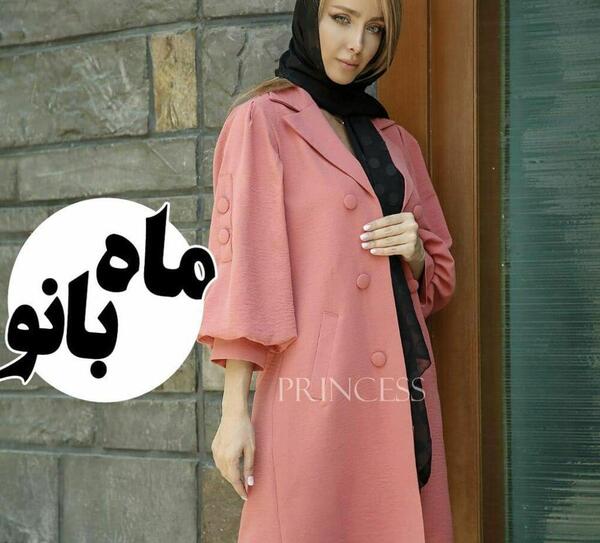 عکس مدل مانتو ابروبادی گلبهی