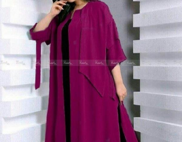 عکس مدل مانتو ابروبادی رنگ گلبهی