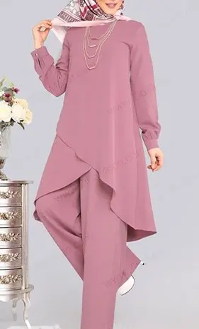 عکس مدل مانتو و شلوار گشاد ابروبادی
