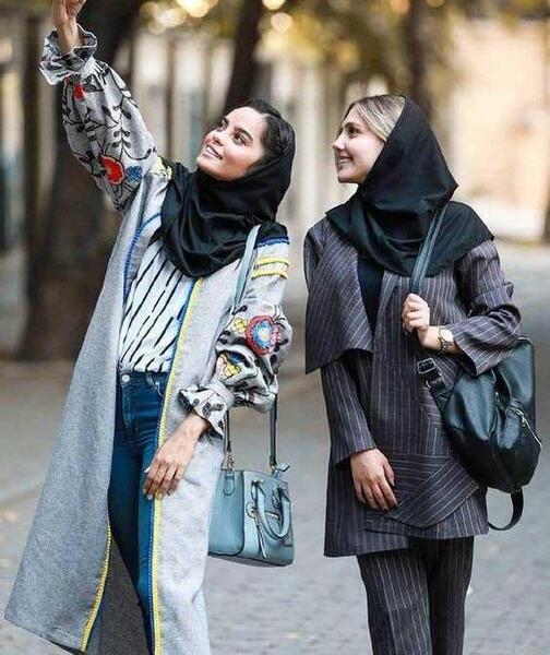 عکس مدل مانتو ابروبادی نوجوان